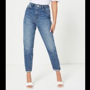 Topshop mom jeans